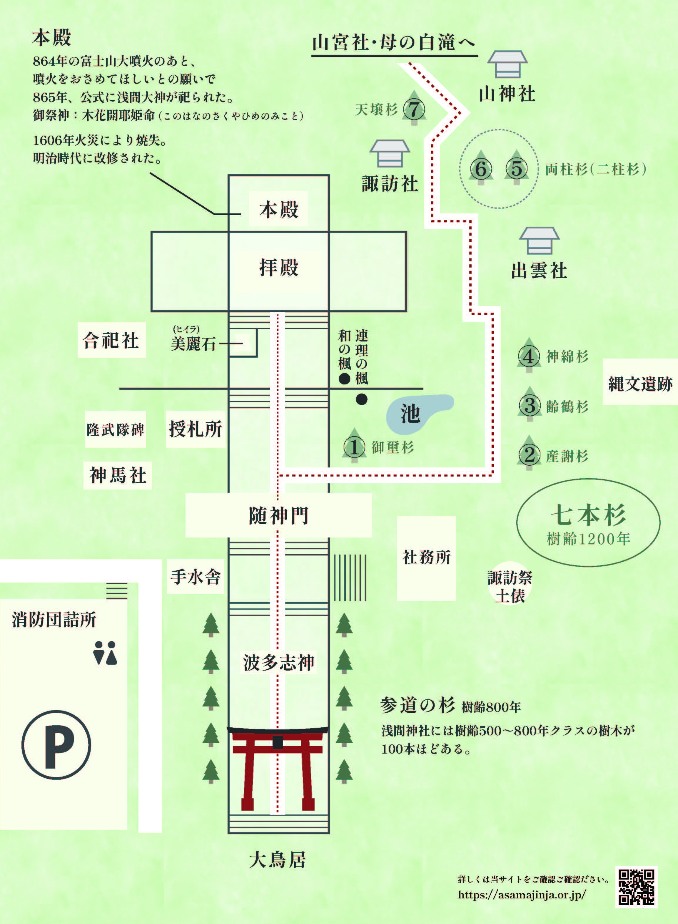 境内拡大図マップ